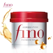 芬浓（FINO）透润美容液护发素红罐发膜230g（日本进口/保湿/柔顺光泽/受损修护/卓越修护）