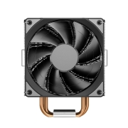 九州风神（DEEPCOOL）玄冰400G 电脑CPU散热器（鳍片加量20%/黑化顶盖黑化风扇/4热管HDB轴承/附带硅脂）