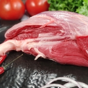祁连牧歌 国产原切安格斯牛腱子1000g/袋 国产牛肉 谷饲300天 炖煮佳品  原切无添加 冷冻牛肉