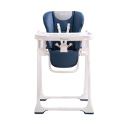 帛琦 Pouch 餐椅 宝宝餐椅 婴儿餐椅 儿童餐椅 餐桌 多功能便携折叠 宝宝餐桌 K25菲士蓝