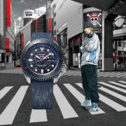 精工（SEIKO）手表 航海王联名限量款萨波潮流时尚机械男腕表 SRPH71K1 生日礼物