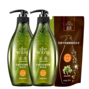88VIP！seeyoung 滋源 无患子控油轻盈洗发水 400ml*2+235ml