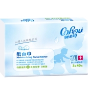 天猫u先：可心柔V9系列 婴儿保湿柔纸巾 40抽*1
