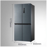 Midea 美的 465升十字对开门家用冰箱 BCD-465WTPZM(E)