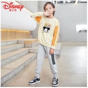 Disney 迪士尼 童装男童春装套装2022新款洋气儿童装男童春秋款套装宽松潮