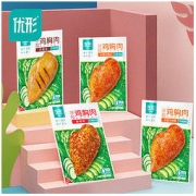 ishape 优形 买5送6优形沙拉即食鸡胸肉800g 10袋鸡胸肉加赠时尚帆布袋高蛋白