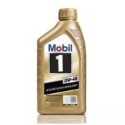 Mobil 美孚 金美孚1号 0W-40 全合成汽车发动机润滑油 1L