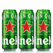 Heineken 喜力 经典啤酒 500ml*3听