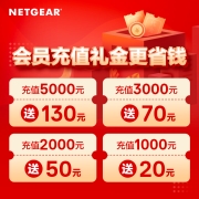 网件（NETGEAR）路由器千兆 WiFi6全屋覆盖 RAX70 AX6600 四核三频/MU-MIMO 高速/鹰翼折叠天线/工业