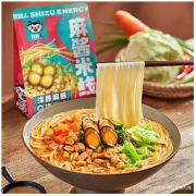 食族人 麻酱米线3/6袋*170g网红米线正宗细粉家庭装速食