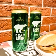 豪铂熊（BearBeer）拉格啤酒500ml*24听整箱装 德国进口 中秋送礼