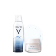 88VIP：VICHY 薇姿 温泉补水保湿套装（喷雾150ml+水活霜15ml）+凑单