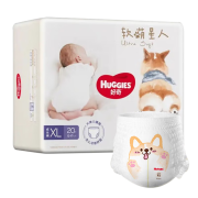 PLUS会员：HUGGIES 好奇 软萌星人 柯基宝宝拉拉裤 XL20片 *2件
