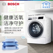 博世 （BOSCH）【净御 I 活氧系列】6系10公斤 家用大容量 高效除菌滚筒洗衣机 WGC354B01W 以旧换新