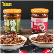 TIARAN 太然 香菇拌饭酱脆笋木耳酱170g*2瓶藤椒麻辣拌面拌饭酱调味酱