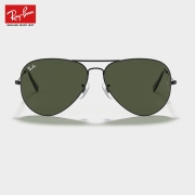 雷朋（Ray.Ban） RayBan 雷朋太阳镜墨镜男女开车经典飞行员0RB3026 L2821黑色镜框 绿灰色G15 尺寸62