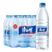 京东极速版: 康师傅 包装饮用水整箱装 550ml/12瓶