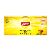 京东plus: 立顿Lipton  黄牌精选经典红茶 2g*25包