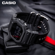 卡西欧（CASIO）手表 G-SHOCK系列 防水抗震抗磁电子经典小方块手表 DW-5600BBN-1