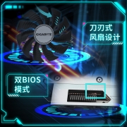 技嘉魔鹰GIGABYTE GeForce RTX 3090 GAMING OC 24G电竞游戏设计智能学习电脑独立显卡支持4K