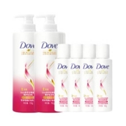 88VIP：Dove 多芬 赋活滋养洗发露套装 （洗发水700g*2+护发素100g*4）＋（赠 补充装 200g)
