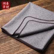 善琏湖笔 毛笔书法毛毡学生国画白色书法画毡文房四宝毛笔毛毡书法用毛毡垫布 50*70cm灰色毛毡