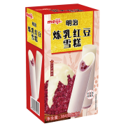 限区域：明治（meiji）炼乳红豆雪糕 64g*6支*2件（赠 2件）