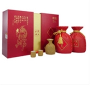酒鬼 红坛酒 52%vol 馥郁香型白酒 500ml*2瓶 双支装