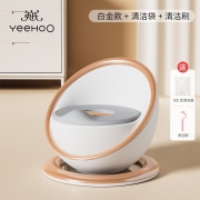 英氏（YeeHoO）儿童坐便器男孩女宝宝小马桶凳婴儿幼儿便盆尿盆厕所如厕训练 金色多功能马桶（送100个清洁袋十1个清洁刷）