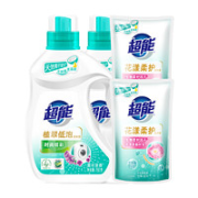 超能 洗衣液套装 750g*2+500g*2