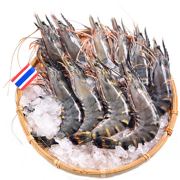 PLUS会员：京东生鲜 泰国活冻黑虎虾（大号） 400g  *5件179.6元（合35.9元/件）