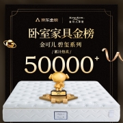 金可儿床垫 1.8米五星酒店席梦思乳胶弹簧软床垫 经典版-碧玺【店长推荐】 180*200cm