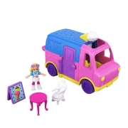迷你波莉(POLLY POCKET)儿童玩具女孩生日礼物过家家玩具-汽车宝盒（盲盒玩具混装随机发货1个）GGC39