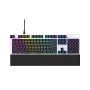 NZXT 恩杰  FUNCTION RGB 电竞游戏机械有线键盘 内含键盘托 以旧换新 白色