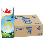 Anchor 安佳 全脂纯牛奶 250ml*24盒 整箱装
