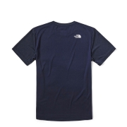 北面速干T恤男22春夏TheNorthFace户外速干衣吸湿排汗透气短袖|4NCR RG1/深蓝色 3XL/190