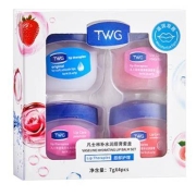 有券的上、京喜APP：TWG 滋润护唇膏 7g*4瓶