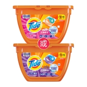 88VIP：Tide 汰渍 洗衣凝珠21颗盒装+徽隆堂 金桔百香果茶 水果茶包18g*5包