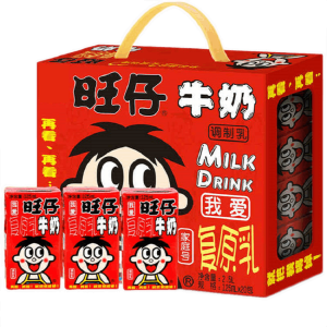 京东特价APP：旺旺 旺仔牛奶复原乳 原味125ml*4盒