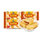 临期品：徐福记 香橙酥184g*3 共24枚
