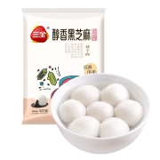 三全 速冻汤圆 冬至元宵 醇香黑芝麻汤圆 甜品 甜点 早餐 320g 16只