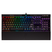USCORSAIR 美商海盗船 K70 MK.2 灵动版 104键 有线机械键盘 黑色 Cherry灵动版银轴 RGB
