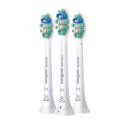 PLUS会员：PHILIPS 飞利浦 HX6063 电动牙刷刷头 钻石亮白型3只装