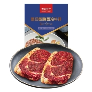 农夫好牛 国产整切西冷牛排家庭套餐10片 调理牛肉西冷儿童牛排生鲜整切冷冻
