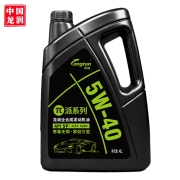 龙润（Longrun）派系列 高端全合成汽油机油润滑油 5W-40 SP级 4L 汽车用品