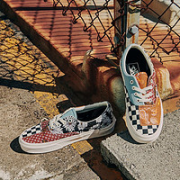 VANS 范斯 Era 虎纹腰果花 中性运动帆布鞋 VN0A4U391IO-1