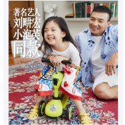 酷骑（COOGHI） 儿童酷奇滑板车三轮发光轮2岁男二合一可酷琦1-5岁礼品溜溜车礼物踏板车 酷骑绿【经典款】