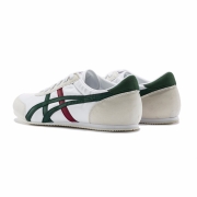 Onitsuka Tiger鬼塚虎男鞋复古运动休闲鞋时尚百搭小白鞋男女鞋TRACK TRAINER D318N-100 白色 39.5