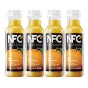 NONGFU SPRING 农夫山泉 NFC果汁 鲜榨橙汁 300ml*4瓶  *3件