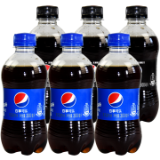 京喜app:百事可乐 无糖可乐+原味碳酸饮料300ml*6瓶